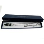 Colier inox cu pandantiv onix si un varf fotografia produsului View 4 S