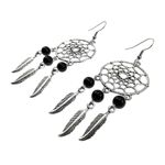 Cercei candelabru Dreamcatcher cu onix natural fotografia produsului View 2 S