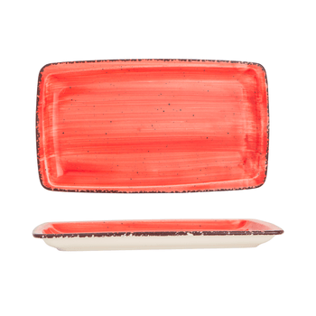 Gural red platou dreptunghiular 24x14cm
