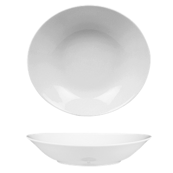 Gural elips farfurie adanca din portelan 22cm