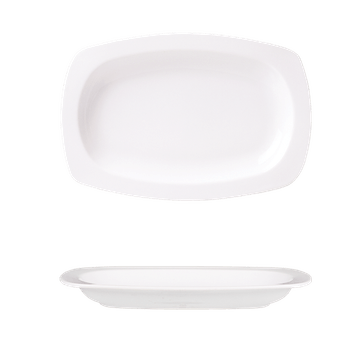 Gural gala platou oval din portelan 20x13cm