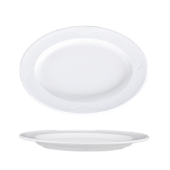 Gural saturn platou oval din portelan 34x24cm