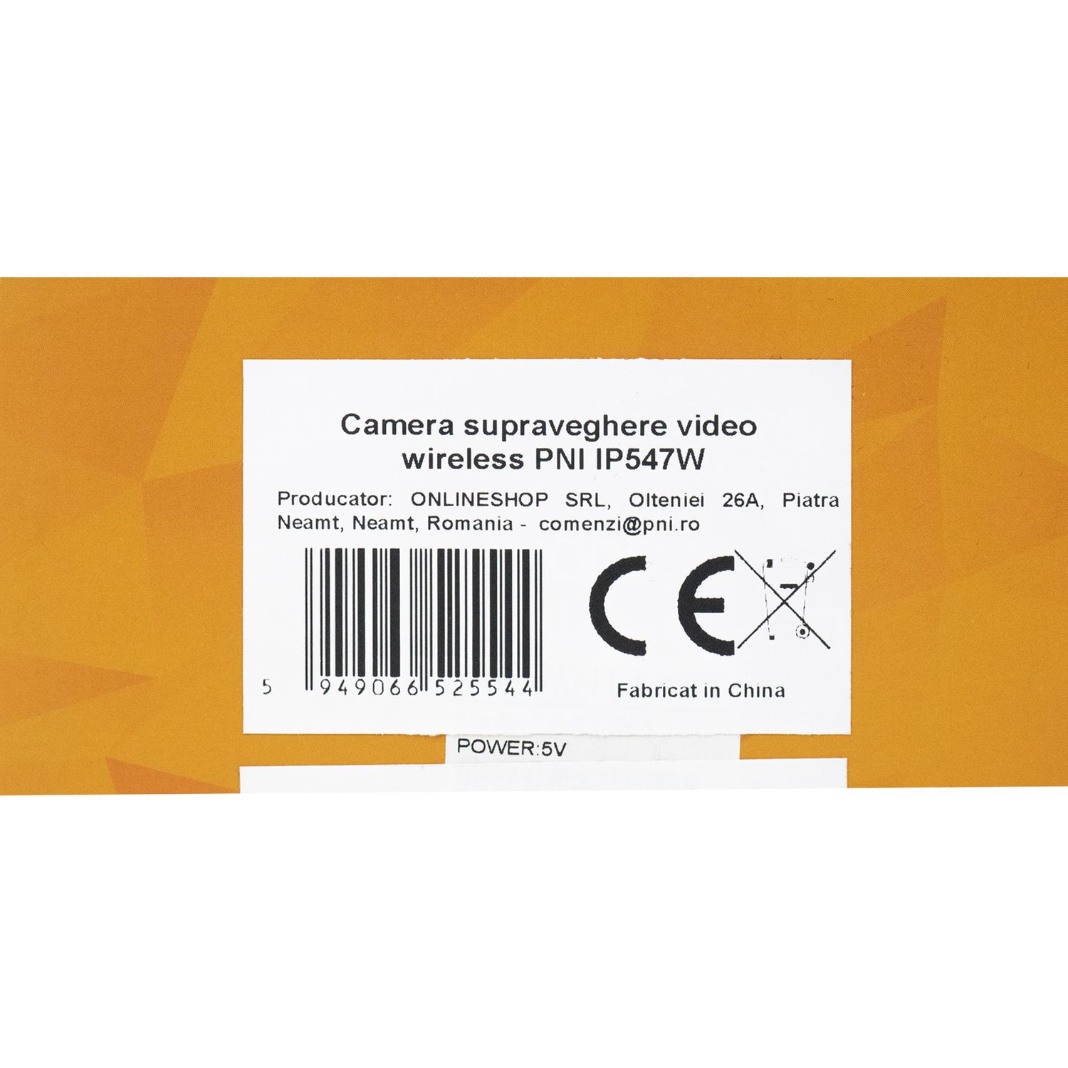 Camera supraveghere video wireless PNI IP547W cu PTZ 4MP cu Tuya fotografia produsului View 6 L