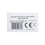 Microfon PNI 518 cu 4 pini pentru statii radio CB fotografia produsului View 3 S