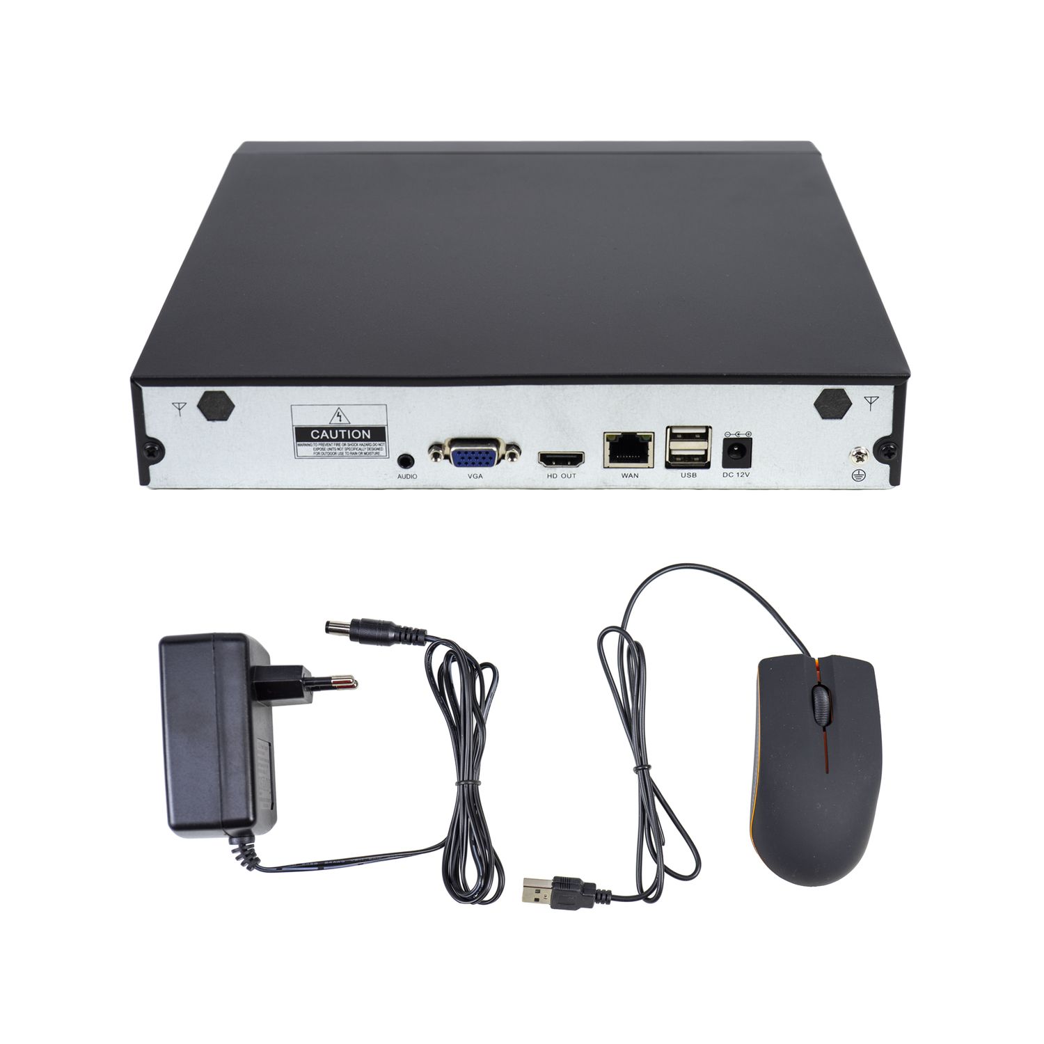 NVR PNI House IP717, 16 canale IP fotografia produsului View 4 L