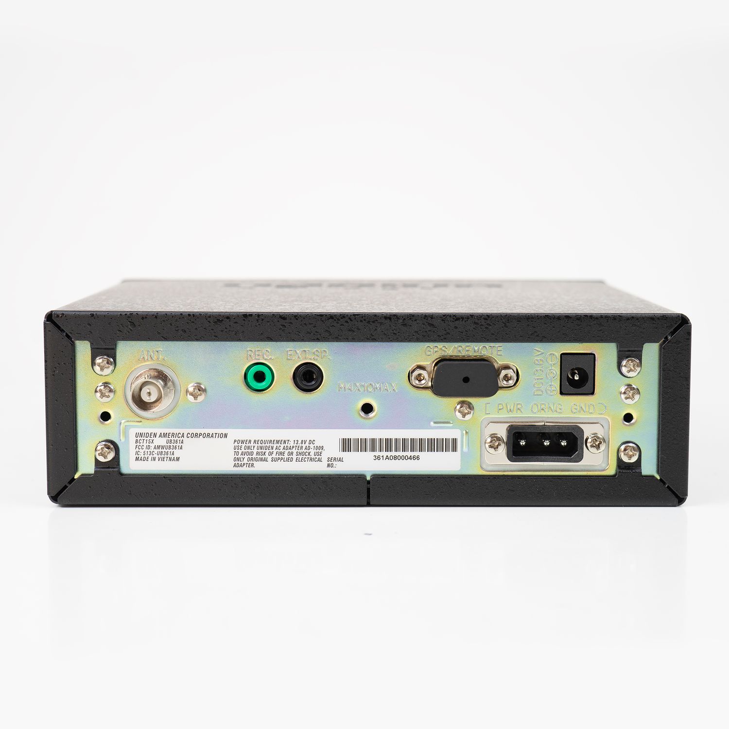 Scaner Uniden BCT15X, 25-1300MHz, 9000 canale fotografia produsului View 3 L