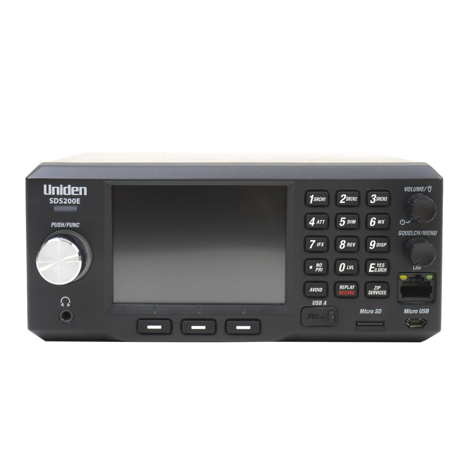 Scaner Uniden SDS200E + Activatd DMR + NXDN + ProVoice fotografia produsului View 2 L