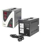 Stabilizator de tensiune SilverCloud 2000VA 1200W 9.1A fotografia produsului View 5 S