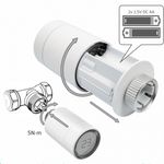 Robinet inteligent cu display PNI Elro RV11 fotografia produsului View 5 S