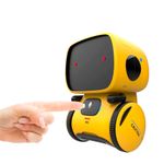 Robot inteligent interactiv PNI Robo One, control vocal, butoane tactile, galben fotografia produsului View 4 S