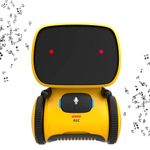 Robot inteligent interactiv PNI Robo One, control vocal, butoane tactile, galben fotografia produsului View 6 S