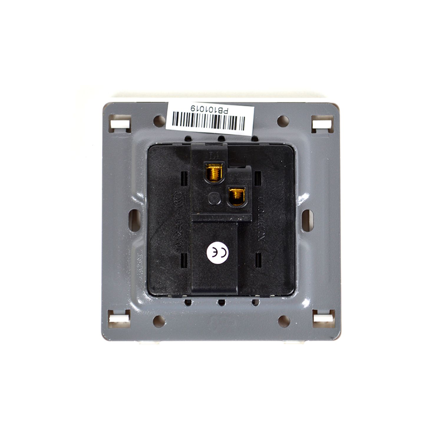 Intrerupator de acces incastrabil SilverCloud PB101 fotografia produsului View 3 L