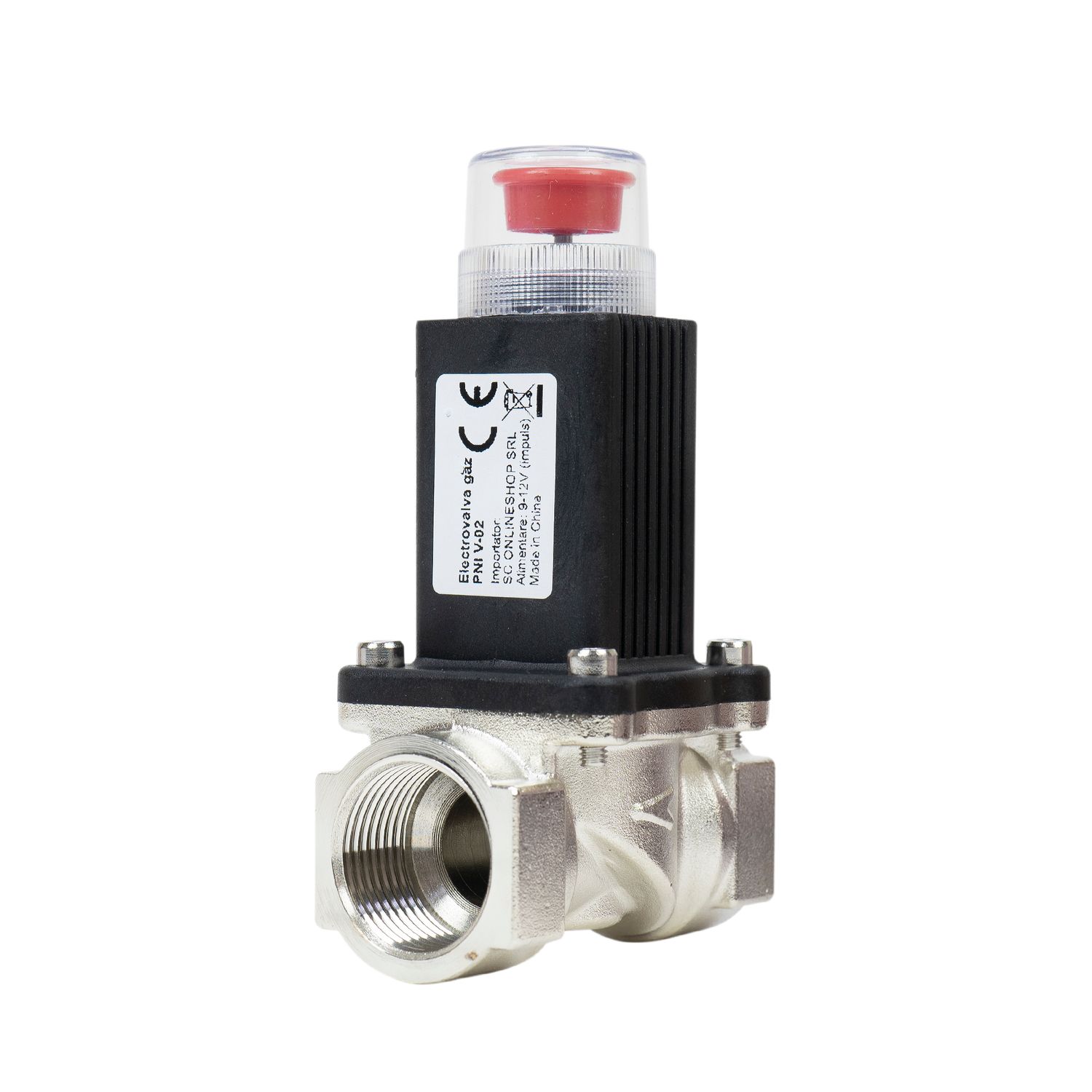 Electrovalva de gaz PNI V-02, 3/4" fotografia produsului View 3 L