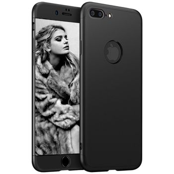 Husa telefon Apple Iphone 6/6S ofera protectie Subtire 3in1 Lux Design Black + Folie Sticla elefant.ro imagine noua 2022