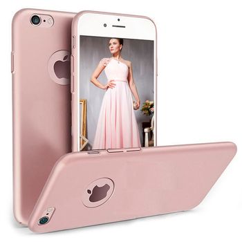 Husa telefon Iphone 7 Plus ofera protectie Ultrasubtire – Silk Rose Matte Case TotulPerfect Iphone imagine noua 2022