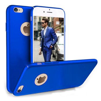 Husa telefon iphone 7 ofera protectie ultrasubtire - imperial blue matte