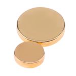 Set 2 Bucati Magneti ajutor in Renuntarea la Fumat, Acupresura cu Magneti anti Fumat, Renunta la Fumat usor, Aurii, TotulPerfect fotografia produsului View 6 S