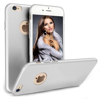 Husa telefon iphone 6/6s ofera protectie ultrasubtire -silk silver matte