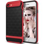 Husa telefon Iphone 8 ofera protectie 3in1 Subtire Mosaic Red fotografia produsului