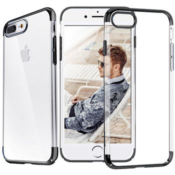 Husa telefon iphone 6 / 6s plus ofera protectie ultrasubtire - black