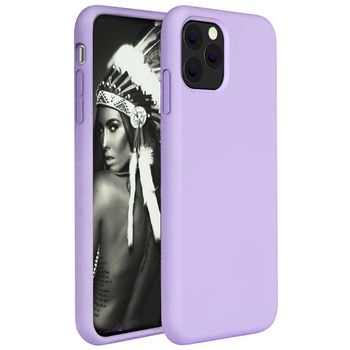 Husa telefon apple iphone 11 pro ofera protectie lux ultrasubtire soft silk violet
