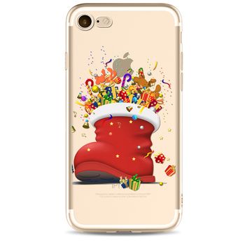 Husa telefon iphone 7 ofera protectie ultrasubtire christmas surprise