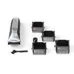 Masina de tuns-Trimmer reincarcabil Pritech Profesional Salon -Silver fotografia produsului View 3 S