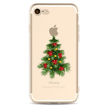 Husa telefon Iphone 7 ofera protectie Ultrasubtire Christmas Tree Case TotulPerfect Iphone imagine noua 2022