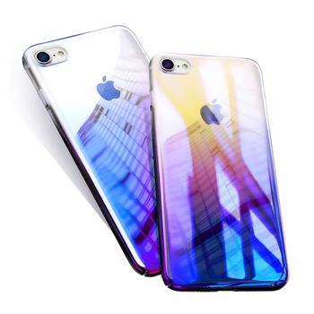 Husa telefon iphone 7 ofera protectie ultrasubtire - blue cameleon