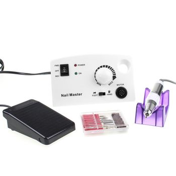 Freza electrica profesionala unghii 30000rpm alba- s030 + cadou gel uv color unghii !