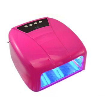 Lampa Unghii LED + Uv 36 W Roz Timer Digital + Gel Color Cadou! Case TotulPerfect Iphone