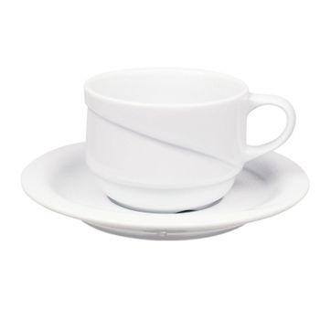 Gural x-tanbul ceasca si farfurioara din portelan 230ml