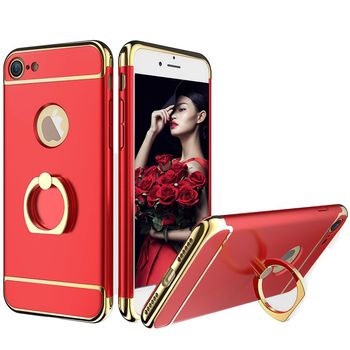 Husa telefon iphone 6/6s plus ofera protectie 3in1 ultrasubtire - deluxe red ring