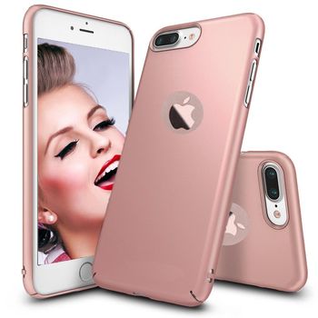 Husa telefon Iphone 8 Plus ofera protectie Ultrasubtire – Silk Rose Matte Case TotulPerfect Iphone imagine noua 2022
