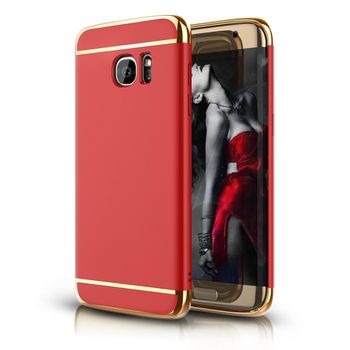 Husa telefon samsung s8 plus ofera protectie 3in1 ultrasubtire - red matte