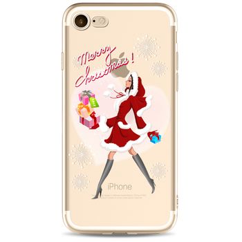 Husa telefon Iphone 7 ofera protectie Ultrasubtire Christmas Gift Case TotulPerfect Iphone imagine noua 2022