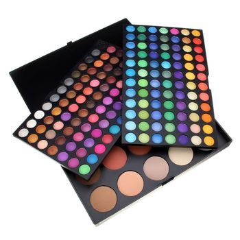 Kit trusa profesionala 183 de farduri make-up blush