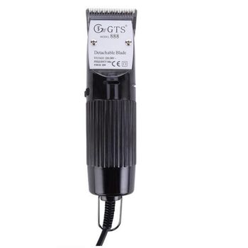 Aparat de tuns profesional trimmer animale caini pisici electric ac motor hair clipper gts 888 black 35w