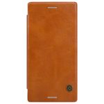 Husa Nillkin - Qin Leather Case - Xiaomi Redmi Note 11 / Poco M4 Pro - Brown fotografia produsului
