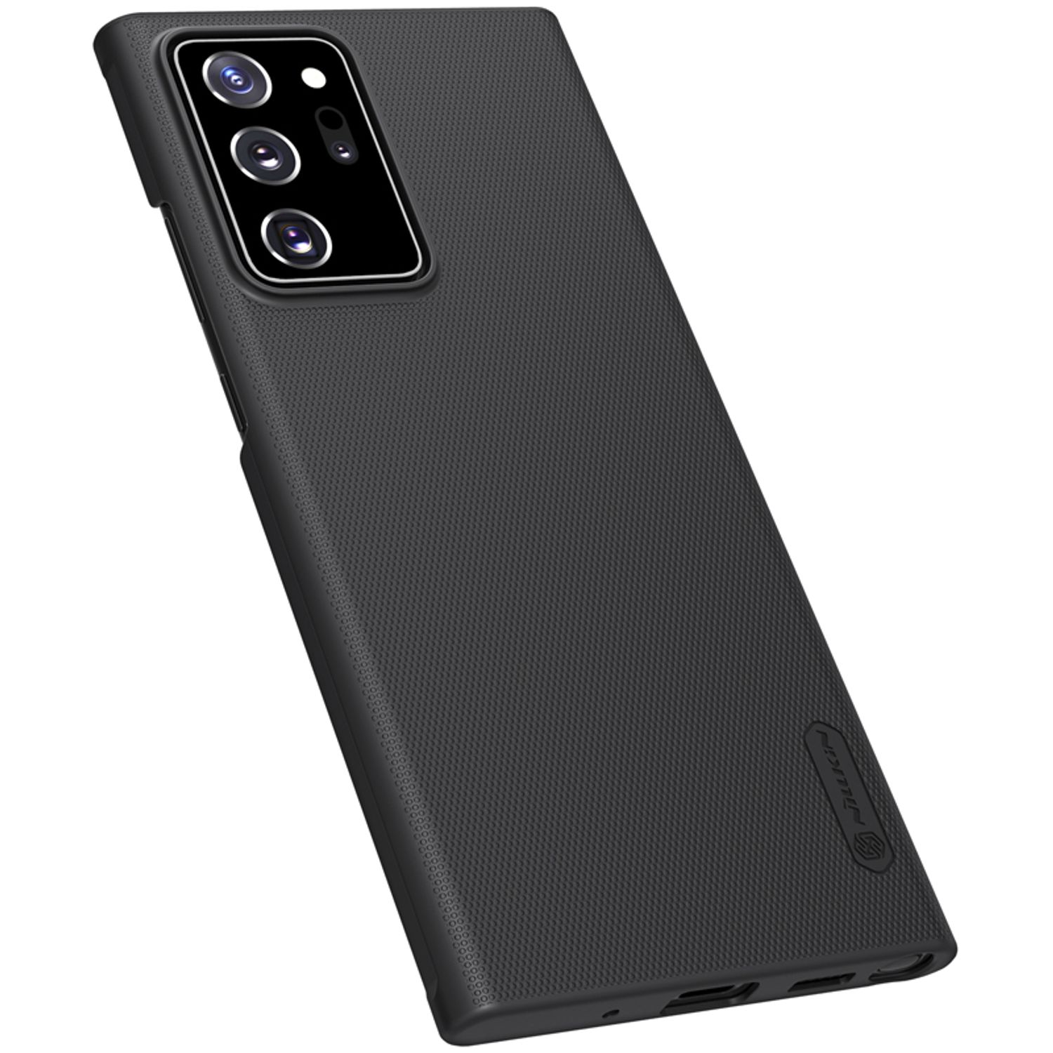 Husa Nillkin - Super Frosted Shield - Samsung Galaxy Note 20 Ultra - Black fotografia produsului View 2 L