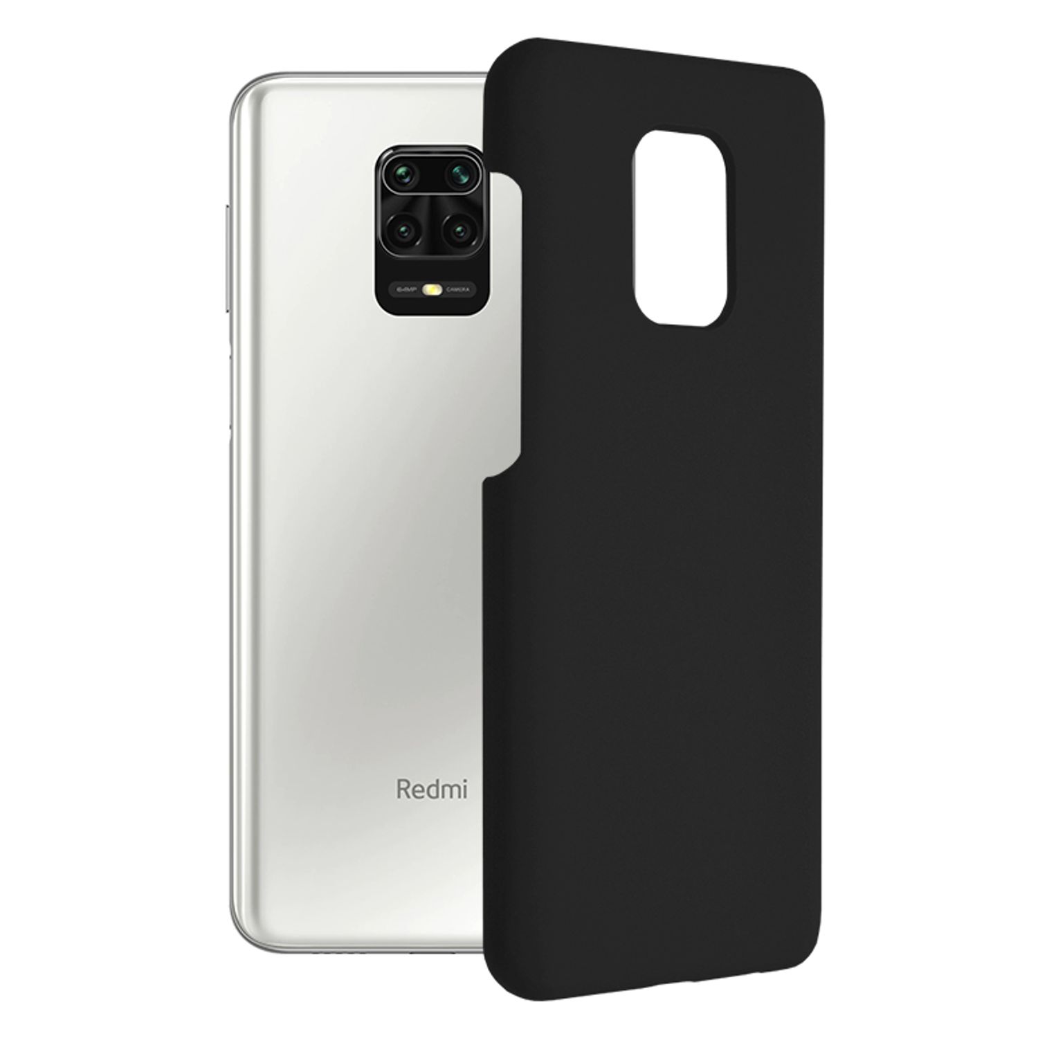 Husa premium Techsuit - Soft Edge Silicone - Xiaomi Redmi Note 9S / Note 9 Pro / Note 9 Pro Max - Black fotografia produsului