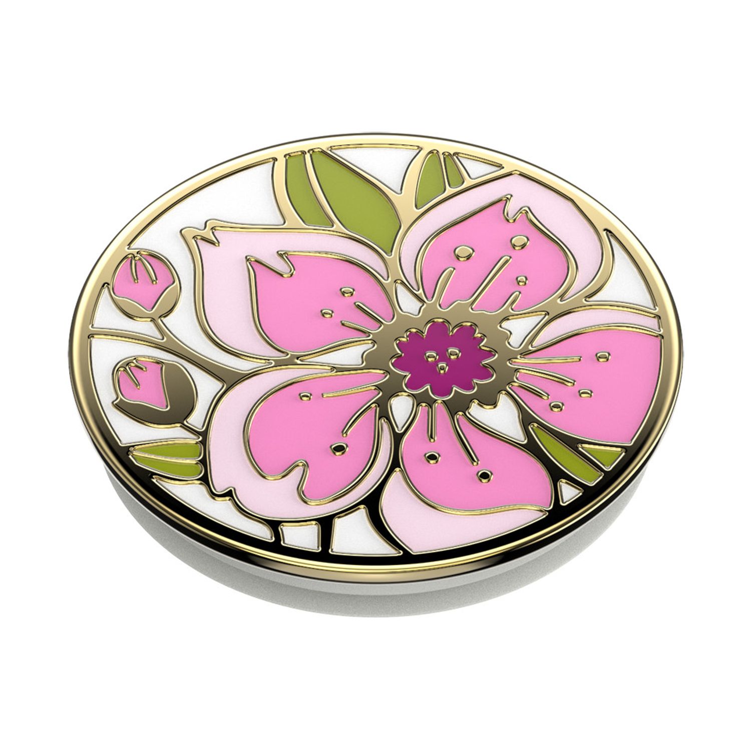 Accesoriu Popsockets pentru dispozitive mobile - PopGrip - Enamel Cherry Blossom fotografia produsului View 3 L
