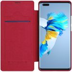 Husa Nillkin - Qin Leather Case - Huawei Mate 40 Pro - Red fotografia produsului View 3 S