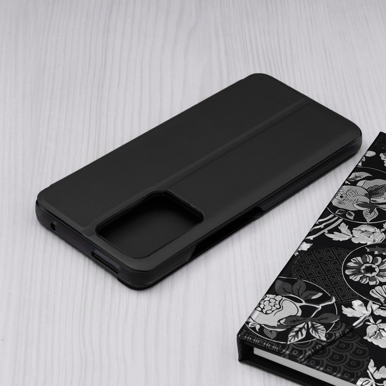 Husa tip carte Techsuit - eFold Series - Xiaomi 11T Pro - Black fotografia produsului View 2 L
