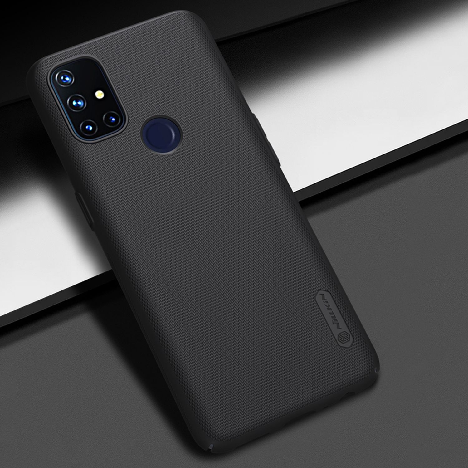 Husa Nillkin - Super Frosted Shield - Oneplus N10 - Black fotografia produsului View 2 L