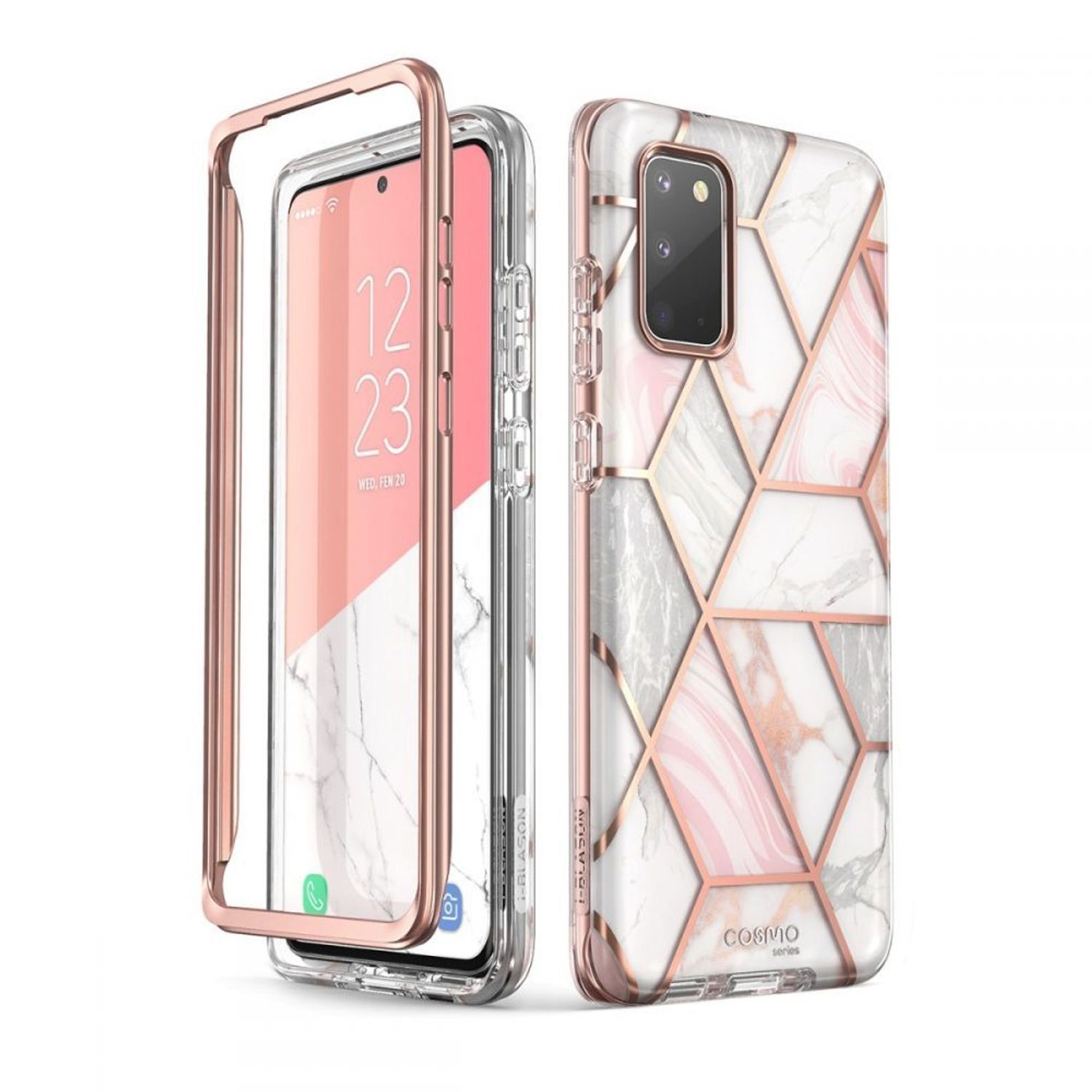 Husa premium i-Blason - Cosmo - Samsung Galaxy S20 - Marble fotografia produsului
