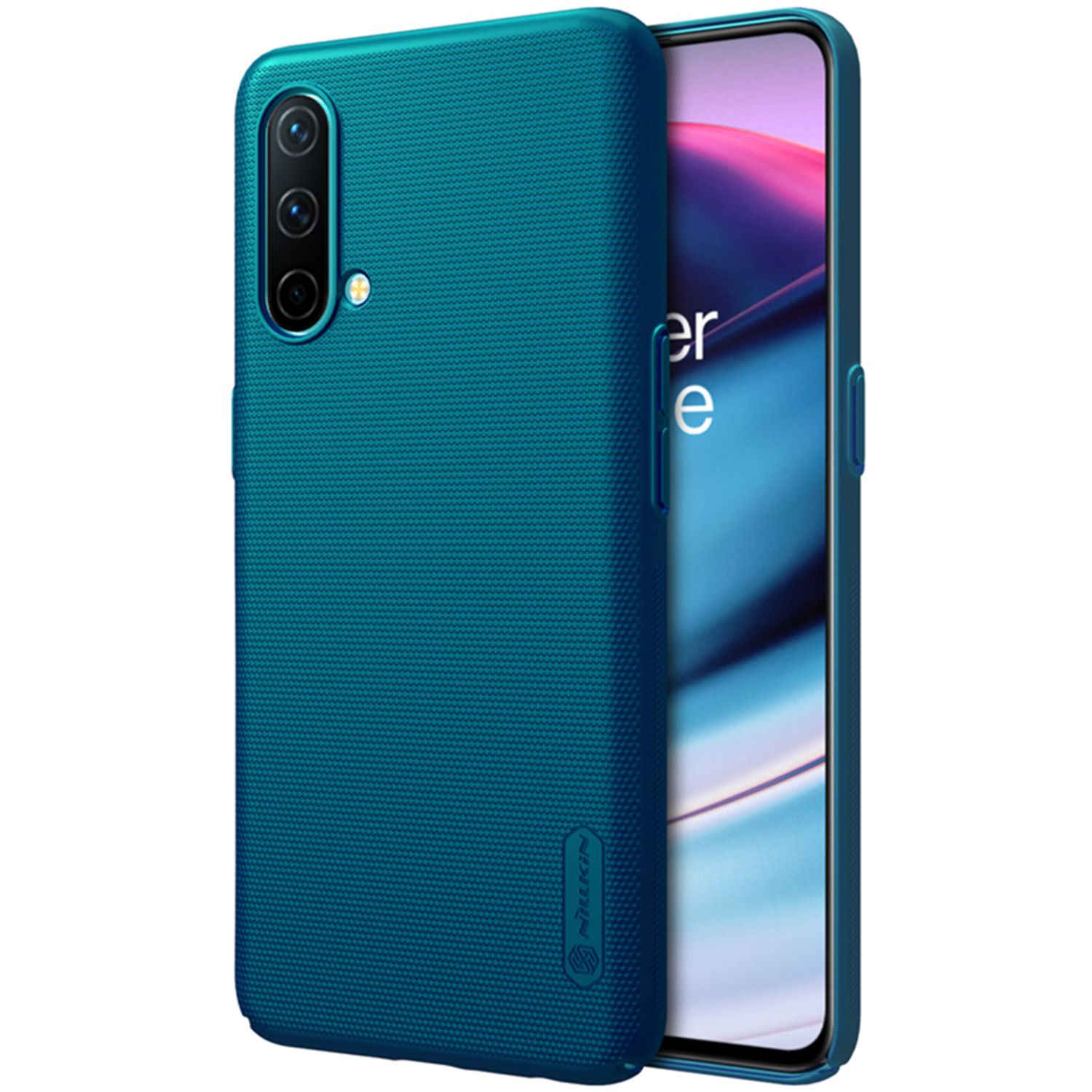 Husa Nillkin - Super Frosted Shield - Oneplus Nord CE 5G - Blue fotografia produsului