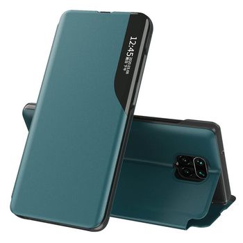 Husa tip carte techsuit - efold series - xiaomi redmi note 9s / note 9 pro / note 9 pro max - dark green