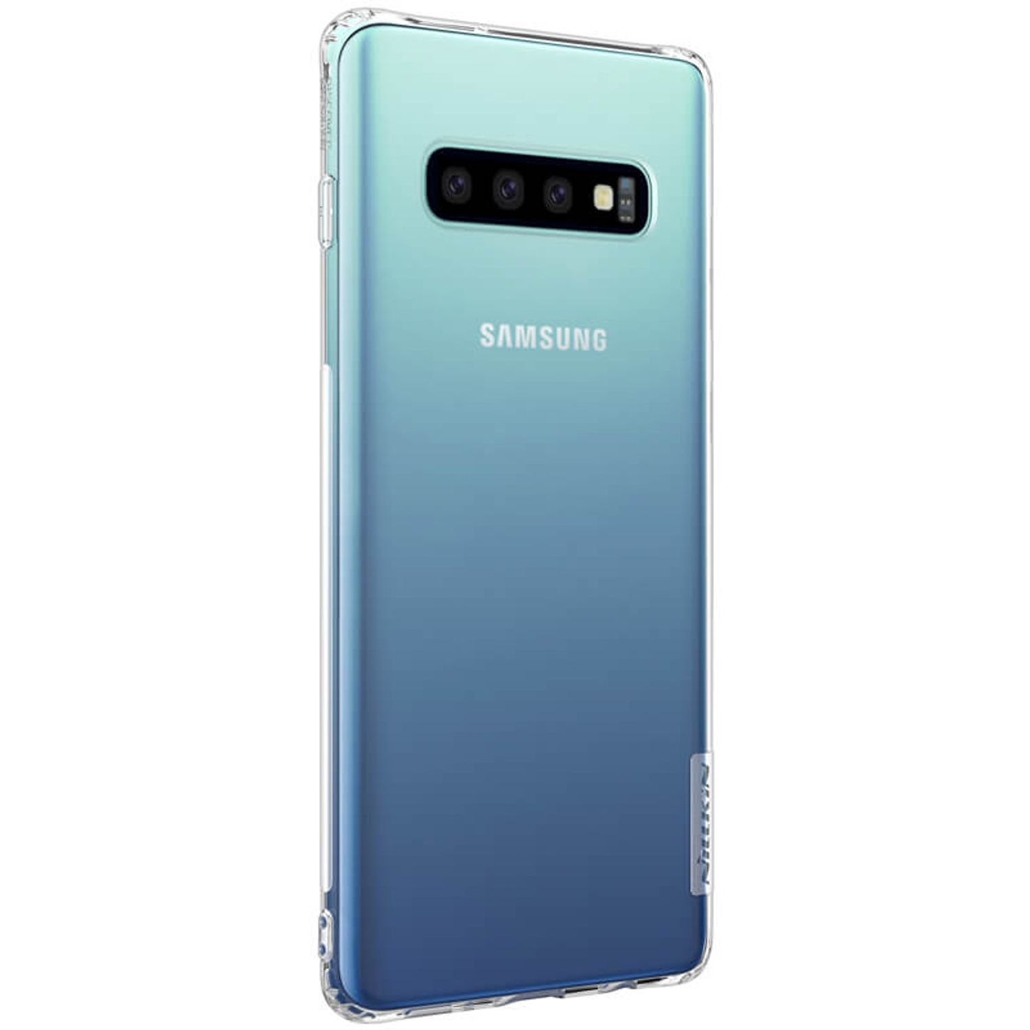 Husa Nillkin - Nature TPU Case - Samsung Galaxy S10 Plus - Transparent fotografia produsului View 3 L