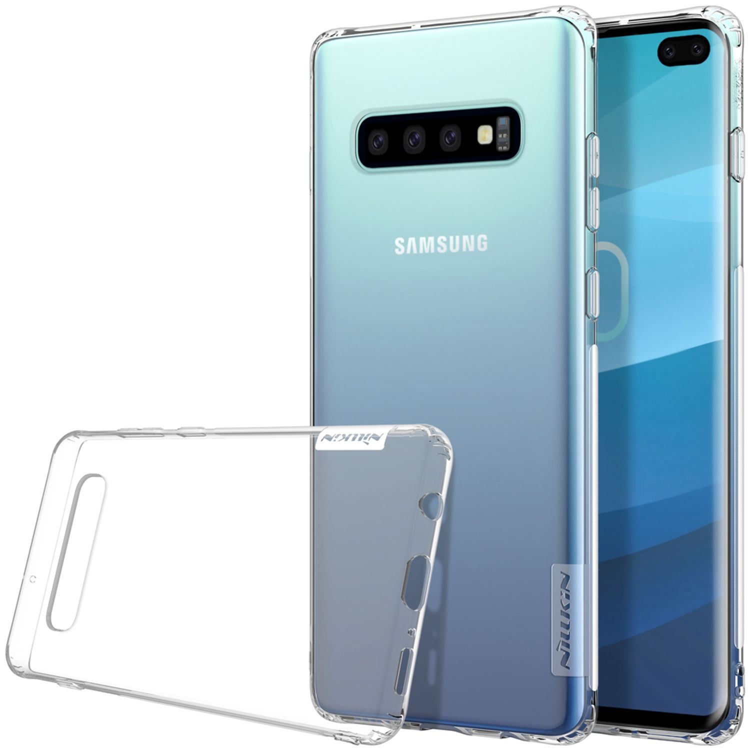 Husa Nillkin - Nature TPU Case - Samsung Galaxy S10 Plus - Transparent fotografia produsului